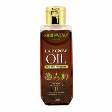 Picture of SHRI VENU HAIR GROW OIL 100ML